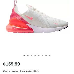 Nike air max 270. Women’s size 7. Brand new without box.